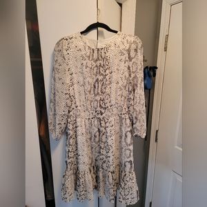 J.Crew Animal print dress